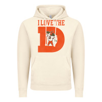 Vintage Artic i love the d broncos football quote Vintage Hoodie - PixelWave