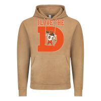 Vintage Camel i love the d broncos football quote Vintage Hoodie - PixelWave