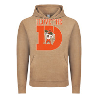 Vintage Coffee i love the d broncos football quote Vintage Hoodie - PixelWave