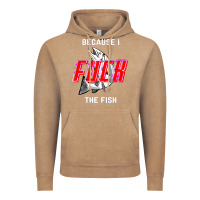 Vintage Coffee because i fuck the fish Vintage Hoodie - PixelWave