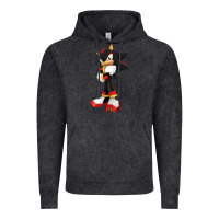 Vintage Black best of shadow Vintage Hoodie - PixelWave