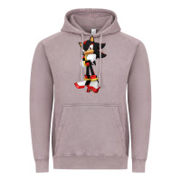 Vintage Zinc best of shadow Vintage Hoodie - PixelWave