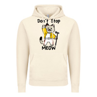 Vintage Artic Don´t Stop Meow Vintage Hoodie - PixelWave