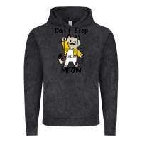 Vintage Black Don´t Stop Meow Vintage Hoodie - PixelWave