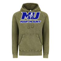 Vintage Olive marymount university vectorized Vintage Hoodie - PixelWave