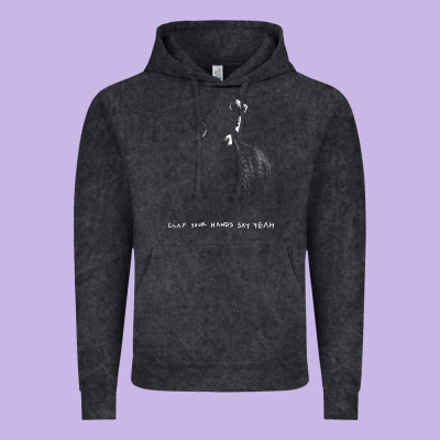 Clap Your Hand Say Yeah Vintage Hoodie Designed By Pixelwave