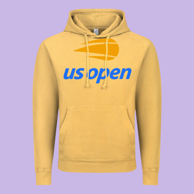 Open Tennis Tournament Vintage Hoodie Designed By Pixelwave