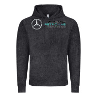 Vintage Black mercedis f1 Vintage Hoodie - PixelWave