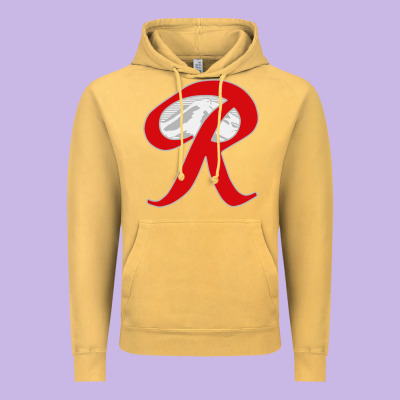 Men Rainier Beer Capital R Mountain Vintage Hoodie Designed By Pixelwave
