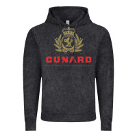 Vintage Black luxury cruises cunard Vintage Hoodie - PixelWave