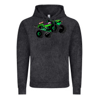 Vintage Black monster truck grave digger Vintage Hoodie - PixelWave