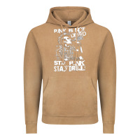 Vintage Camel Stay Punk Stay Drunk Vintage Hoodie - PixelWave