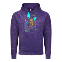 Cloud Purple Spacegodzilla Vintage Hoodie - PixelWave