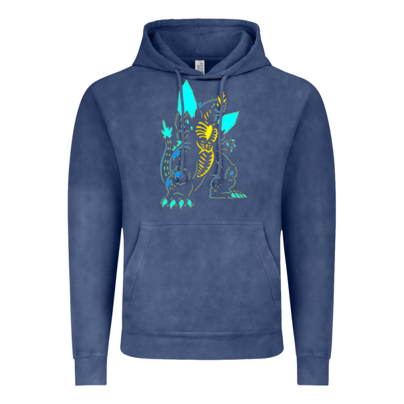 Spacegodzilla Vintage Hoodie by PixelWave | Teevron
