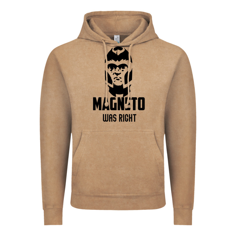 Magneto Was Right Vintage Hoodie by PixelWave | Teevron