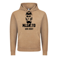 Vintage Coffee magneto was right Vintage Hoodie - PixelWave