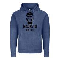 Vintage Denim magneto was right Vintage Hoodie - PixelWave