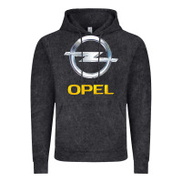 Vintage Black Opel Vintage Hoodie - PixelWave