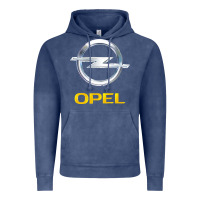 Vintage Denim Opel Vintage Hoodie - PixelWave