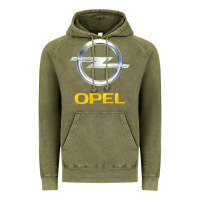 Vintage Olive Opel Vintage Hoodie - PixelWave