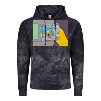 Cloud Black The Simpsons Old Man Yells At Cloud Newspaper V1 Vintage Hoodie - PixelWave