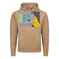 Vintage Coffee The Simpsons Old Man Yells At Cloud Newspaper V1 Vintage Hoodie - PixelWave