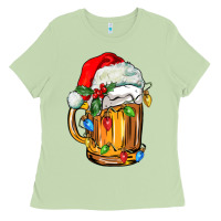Matcha christmas beer Ladies Tee - FaDigitalArtStudio