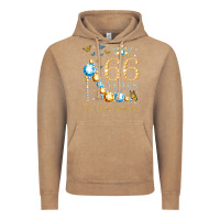 Vintage Coffee 66th birthday 66 years of being awesome 66 years old woman Vintage Hoodie - PixelWave