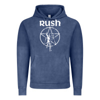 Vintage Denim Rush Explosion Vintage Hoodie - PixelWave