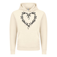 Vintage Artic bichota heart for women,cute music t shirt Vintage Hoodie - PixelWave