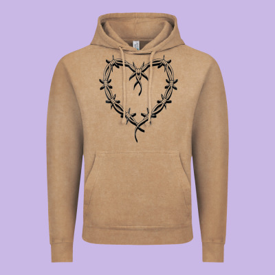 Bichota Heart For Women,cute Music T Shirt Vintage Hoodie Designed By Pixelwave