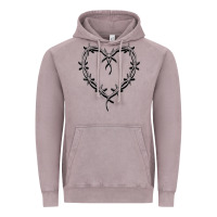 Vintage Zinc bichota heart for women,cute music t shirt Vintage Hoodie - PixelWave