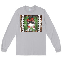 Moon Dust American Football Mom life Long Sleeve Tee - CowhideDigitalArt