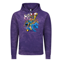 Cloud Purple group pic x men Vintage Hoodie - PixelWave