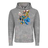 Cloud Rock group pic x men Vintage Hoodie - PixelWave