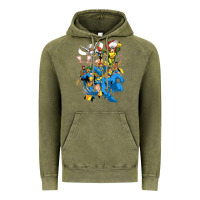 Vintage Olive group pic x men Vintage Hoodie - PixelWave
