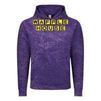 Cloud Purple waffle hause Vintage Hoodie - PixelWave