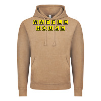 Vintage Coffee waffle hause Vintage Hoodie - PixelWave