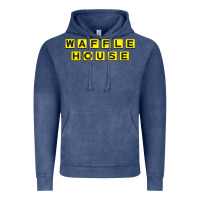 Vintage Denim waffle hause Vintage Hoodie - PixelWave