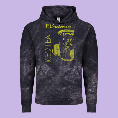 Clintons Iced Tea Vintage Hoodie Designed By Pixelwave