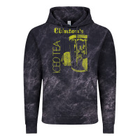 Cloud Black Clintons Iced Tea Vintage Hoodie - PixelWave