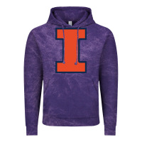 Cloud Purple illinois fighting illini Vintage Hoodie - PixelWave
