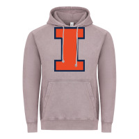 Vintage Zinc illinois fighting illini Vintage Hoodie - PixelWave