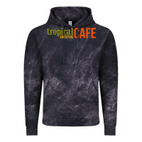 Cloud Black Tropical Smoothie Vintage Hoodie - PixelWave