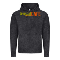 Vintage Black Tropical Smoothie Vintage Hoodie - PixelWave