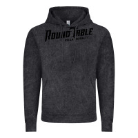 Vintage Black resto, round table pizza new Vintage Hoodie - PixelWave