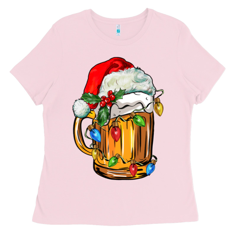 Christmas Beer Ladies Tee by FaDigitalArtStudio | Teevron