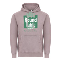 Vintage Zinc round table pizza Vintage Hoodie - PixelWave