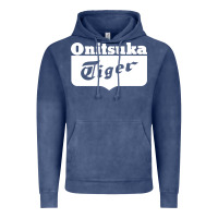 Vintage Denim onitsuka tiger Vintage Hoodie - PixelWave