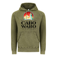 Vintage Olive cabo wabo Vintage Hoodie - PixelWave